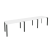 Рабочая станция на П-образном м/к Onix O.MP-RS-3.2.7 3540x720x750 (Тиквуд Темный/Белый Металл)