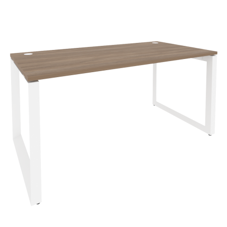 Стол рабочий на О-образном м/к Onix O.MO-SP-4.8 1580x800x750 (Дуб Аризона/Белый Металл)