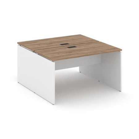 Рабочая станция 2-х сторонняя SN-D.DRS-021 (980х1632х750) (Дуб Табак/Белый)