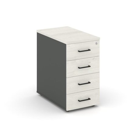 Тумба опорная/приставная SN.TOP-002 (416х700х750) (Антрацит/Дуб Наварра)