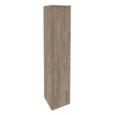 Шкаф высокий узкий левый Onix O.SU-1.9L 400x420x1977 (Тиквуд Темный)