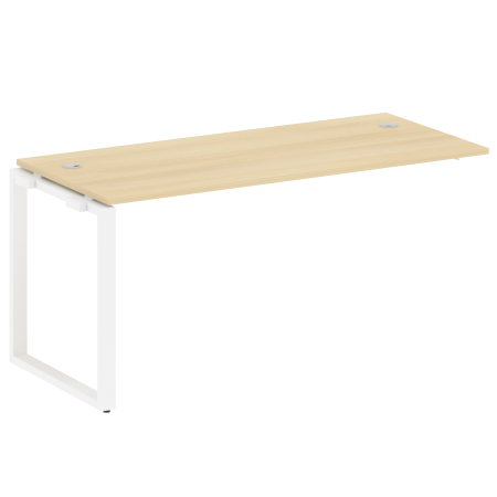 Проходной наборный элемент рабочей станции Metal System Style БО.ПРС-СП-1.4 1600x720x750 (Акация/Белый металл)