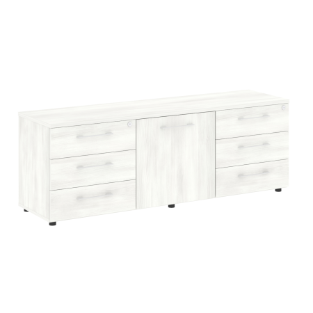 Тумба модульная LT.TS 3.2 1650x450x580 (Снежная Патина)