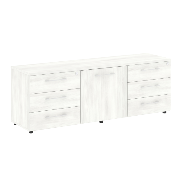 Тумба модульная LT.TS 3.2 1650x450x580 (Снежная Патина)