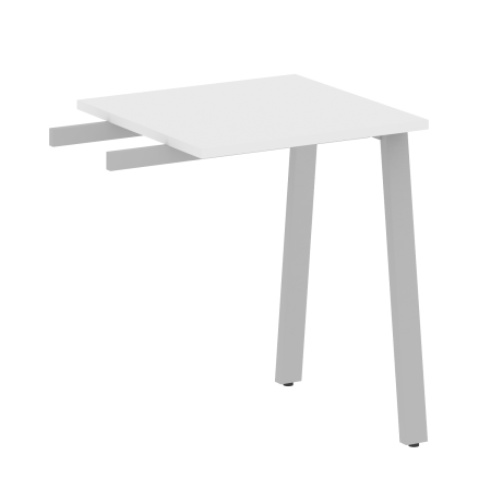 Приставной элемент Metal System Style БА.ПР-1 600x600x750 (Белый/Серый металл)