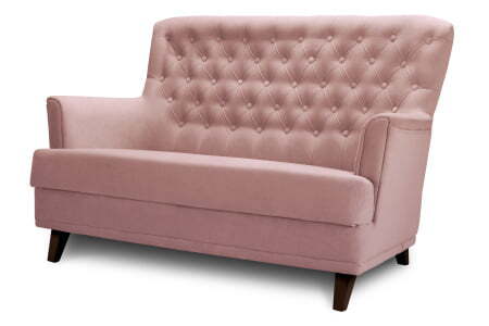 Диван 2-местный Caprize (1620x790x1000) Пудровый (Пудровый)