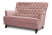 Диван 2-местный Caprize (1620x790x1000) Пудровый (Пудровый)