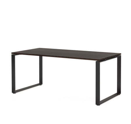 ROTONDA Стол для руководителя L180 (Венге/Черный металл)