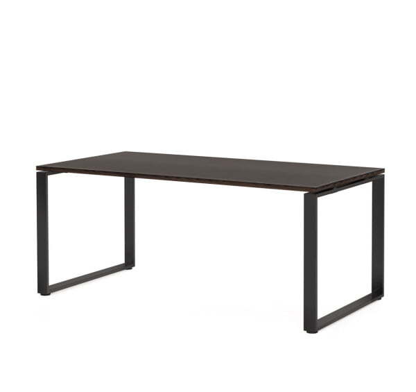 ROTONDA Стол для руководителя L180 (Венге/Черный металл)