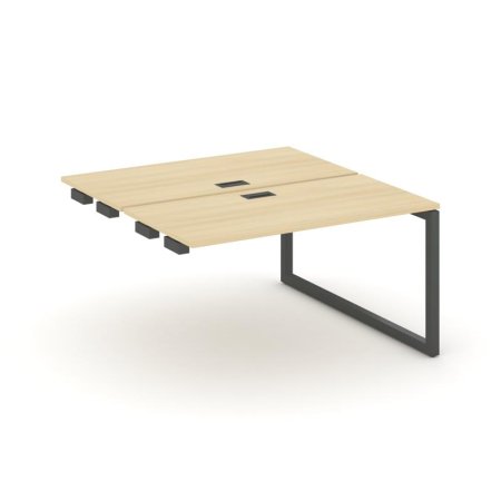 Стол-приставка к опорным элементам SN-5O.DPRS-014 (1580х1432х750) (Акация Лорка/Металл Антрацит)