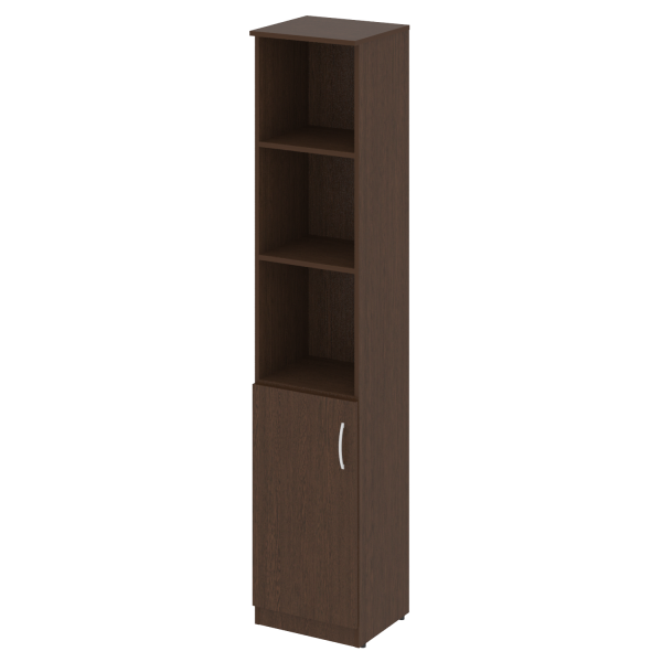 Шкаф высокий узкий левый Nova S В.СУ-1.1 Л 388x360x1915 (Венге Цаво)