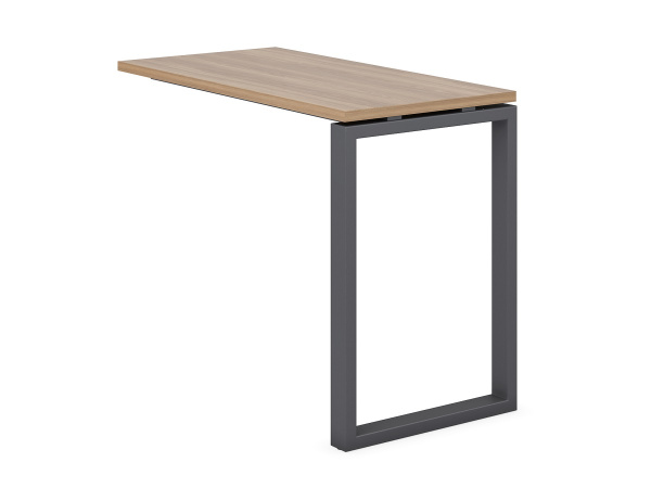 Приставка к столу рабочая на О образном м/к EVOLUTION (1000х500х750) (Дуб Честерфилд)