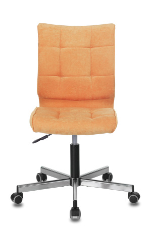 Кресло Бюрократ CH-330M/VELV72 оранжевый Velvet 72 крестовина металл (Компьютерное кресло CH-330M оранжевый)