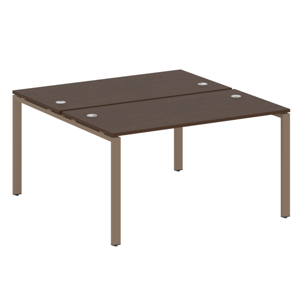 Рабочая станция Metal System Style БП.РАС-СП-2.3 1400x1475x750 (Венге Цаво/Мокко металл)