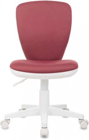 Кресло детское KD-W10 розовый 26-31 крестов. пластик пластик белый (Розовый)