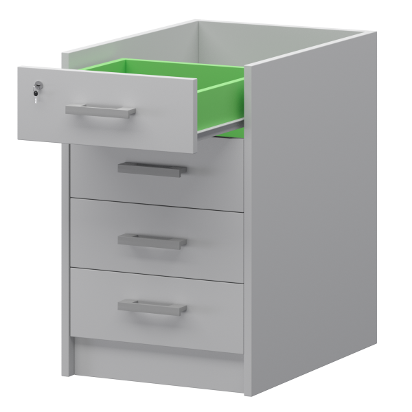 Корпус тумбы приставной Арго АТ-07 440x600x740 (Белый)