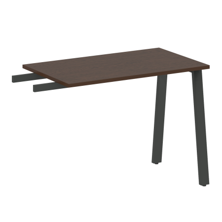 Приставной элемент Metal System Style БА.ПР-3 1000x600x750 (Венге Цаво/Антрацит металл)