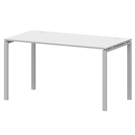 Стол на металлокаркасе Арго-М АМ-002 1200x730x760 (Белый/Белый)