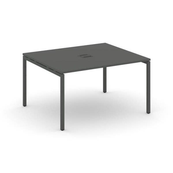 Стол переговорный SN-4P.SPRG-032 (1180х1180х750) (Антрацит/Металл Антрацит)