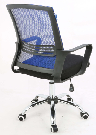 AL 776 Кресло офисное, ткань | сетка (Синий)