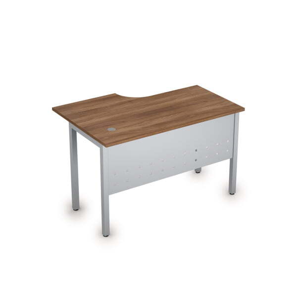 Стол письменный на металлокаркасе прав Стиль 2МК.144 1200x800x750 (Шамони темныйСерый)