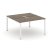 Рабочая станция 2-х сторонняя SN-6P.DRS-012 (1180х1432х750) (Тиквуд Светлый/Металл Антрацит)