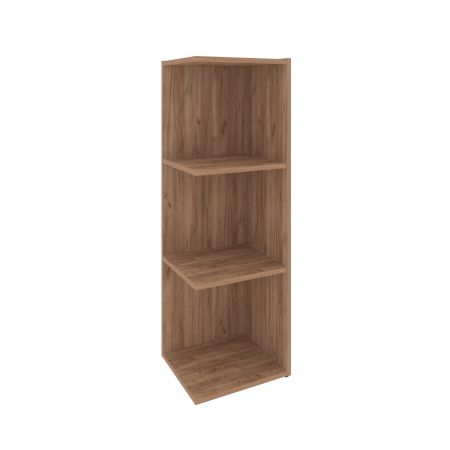 Модуль приставной 3 ячейки Locker Plus LK.PM-3 390x350x1203 (Дуб Табак)