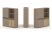 Тумба двойная + высокая надставка ES.NB.2V-20 (1500х410х1520) (Латте/Тиквуд Светлый)