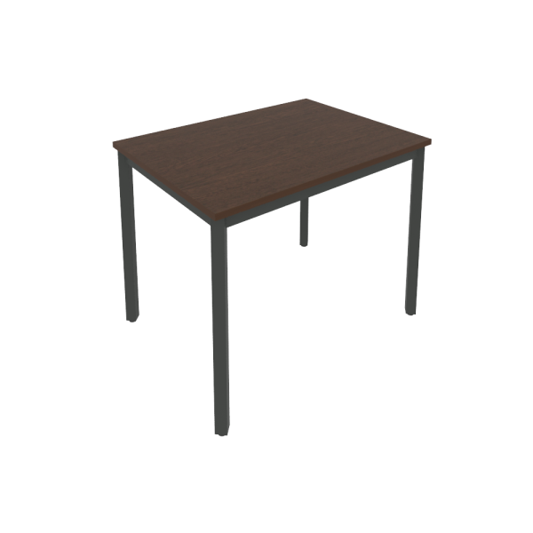 Стол письменный на металлокаркасе Slim С.СП-3 980x720x750 (Венге Цаво/Антрацит металл)