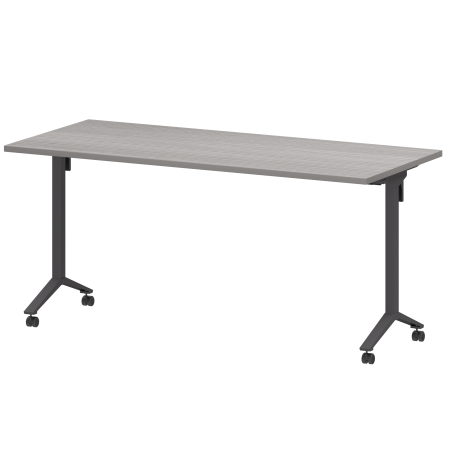 Стол мобильный складной Моби МБ25-160.70 1600x700x750 (Лиственница/Антрацит)