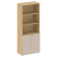 Шкаф высокий широкий Shift SK.ST-1.1 (800x420x1977) (Тиквуд Светлый-Капучино)