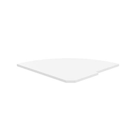 Полка  для угловой секции завершающий элемент Имаго РС-5.2 815x815x22 (Белый)