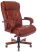 Кресло руководителя T-9926WALNUT светло-коричневый Leather EiCHel кожа крестов. металл/дерево (Светло-коричневый)