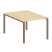 Рабочая станция Metal System Style БП.РАС-СП-2.1 1000x1475x750 (Дуб Наварра/Серый металл)