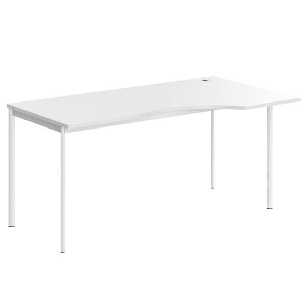Стол эргономичный правый Имаго-С CA-1SR 1600x900x755 (БелыйБелый)