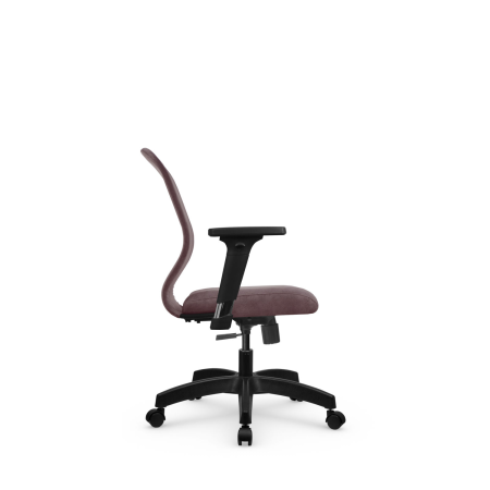 Кресло для руководителя Метта SU-Mr-4(Vivaldi)/подл.200/осн.001 (Темно-розовый)