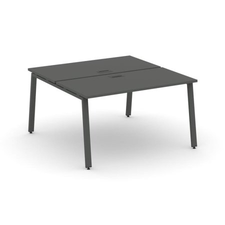 Рабочая станция 2-х сторонняя SN-6A.DRS-012 (1180х1432х750) (Антрацит/Металл Антрацит)