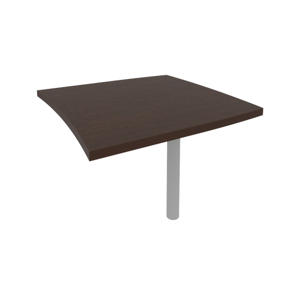 Брифинг-приставка опора в комплекте First KB-2 900x900x765 (Венге)