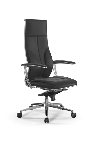 Кресло для руководителя Метта Samurai B1-11U - Infinity /Kc06/Wm06/U0mL-4c3(M06.B32.G11.W03) (Черный)