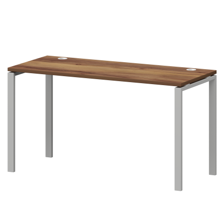 Стол на металлокаркасе Смарт СМС25-П-10К.60.Пр25 1000x600x750 (Таксония/Белый)