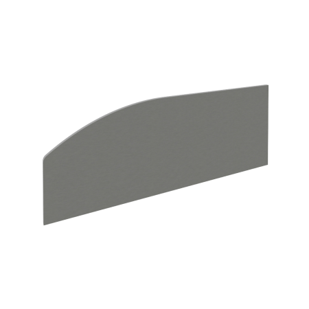 Экран Riva А.ЭКР-2 1200x450x18 (Клен-Металлик)