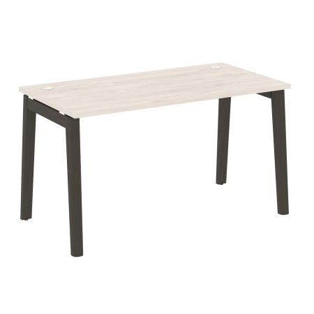 Стол рабочий на деревянных опорах Onix Wood OW.SP-3.7 1380x720x750 (Денвер Светлый/Дуб Темный)