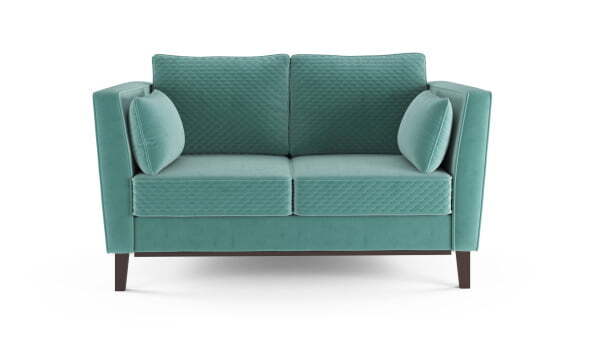 Диван 2-местный раскладной Neapole (1700x970x960) Аквамарин (Аквамарин)