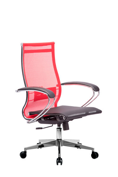 Кресло для руководителя Метта МЕТТА-9(MPRU)/подл.131/осн.004 (Красный)