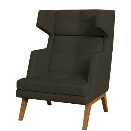 Кресло офисное высокое Беверли (Кресло высокое bravo_v_dark_brown)