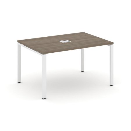 Стол переговорный SN-6P.SPRG-001 (980х980х750) (Вяз Благородный/Металл Белый)