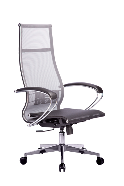 Кресло для руководителя Метта МЕТТА-7(MPRU)/подл.131/осн.004 (Серый)