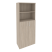 Шкаф высокий широкий Onix O.ST-1.6 800x420x1977 (Тиквуд Светлый)