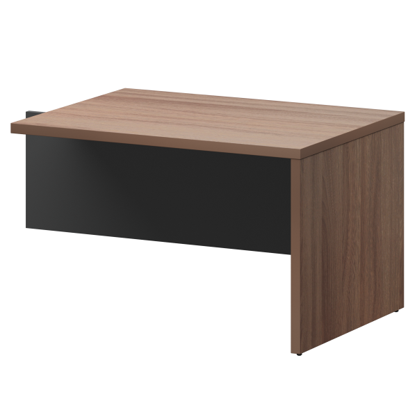 Бриф-приставка Кортез KZB-12 1200x900x750 (Темный шимо/Графит)