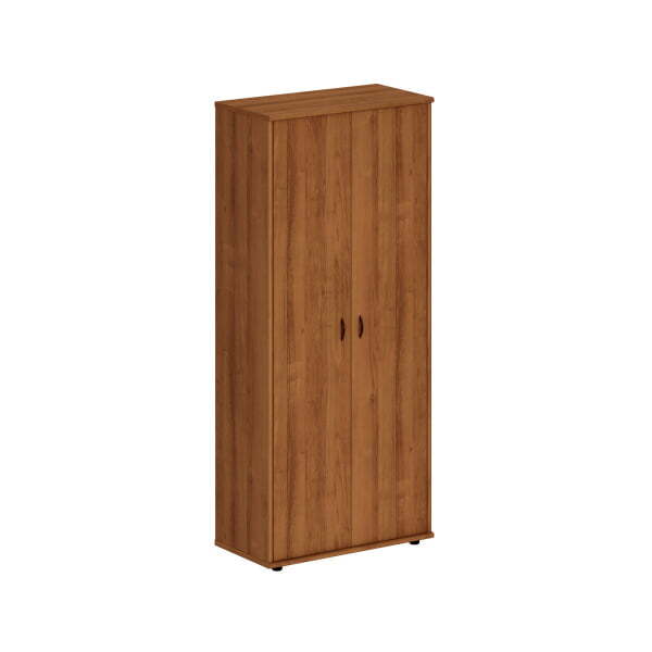 Шкаф закрытый высокий Престиж Исп.34 890x460x2030 (Темный орех)